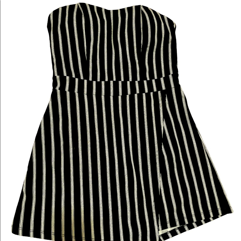 Striped romper